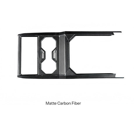 Dry Carbon Fiber Center Console Cup Holder for Cybertruck