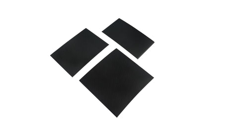 Dry Carbon Fiber Panel Console Wrap For Model Y Juniper / Model 3 Highland