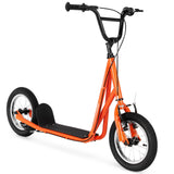 Patinete para niños con ruedas neumáticas de 12 pulgadas y altura ajustable