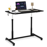 Height Adjustable Computer Desk Sit to Stand Rolling
