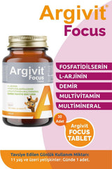 Argivit Focus 30 Tablet - Cognitive Boost | 30 Tablets