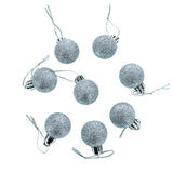Set of 44 Multicolored Plastic Mini Ball Christmas Ornaments