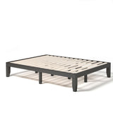 Queen Size 14 Inch Wooden Bed Mattress Frame