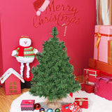Decoración de Temporada Navideña Árbol de Navidad Artificial de PVC