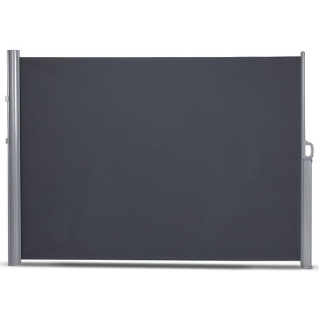 118.5 x 63 pulgadas Patio Retráctil Plegable Divisor de Pantalla de Privacidad Lateral Toldo