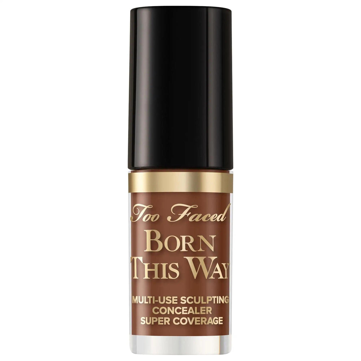Born This Way Mini Super Coverage Full Coverage Multi-Use Concealer: Vegan, Cruelty-Free, Hydrating & Natural Finish - Conceal Imperfections & Contour