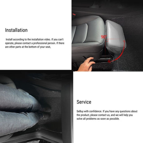 Electric Leg Seat Support For Tesla Model 3/Y 2020-2024