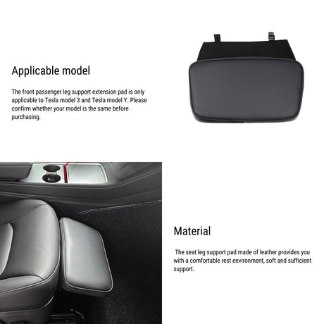 Electric Leg Seat Support For Tesla Model 3/Y 2020-2024