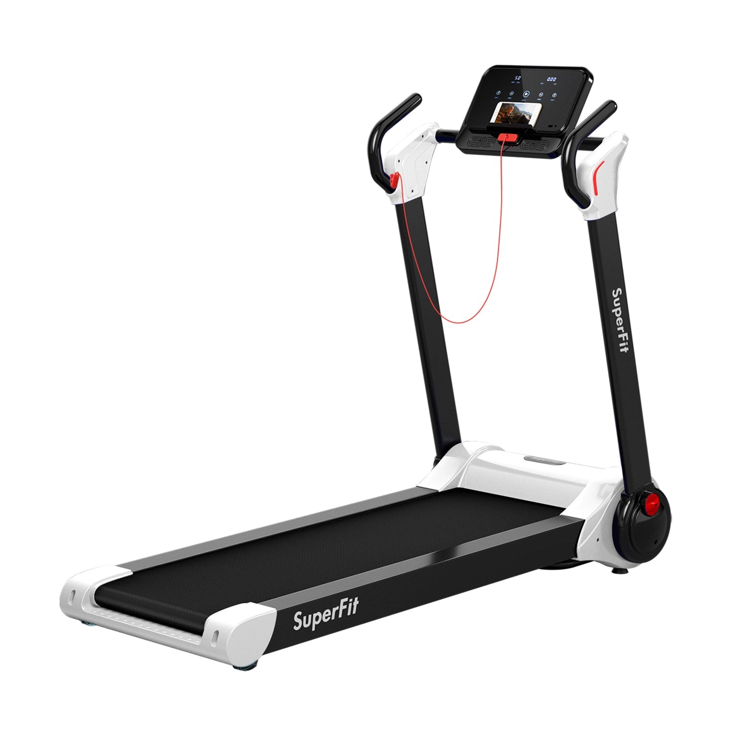 Máquina de correr eléctrica plegable de 2.25 HP con motor y pantalla LED
