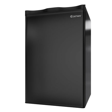 Mininevera compacta de 3.2 pies cúbicos para dormitorio - Negra