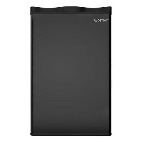 Mininevera compacta de 3.2 pies cúbicos para dormitorio - Negra