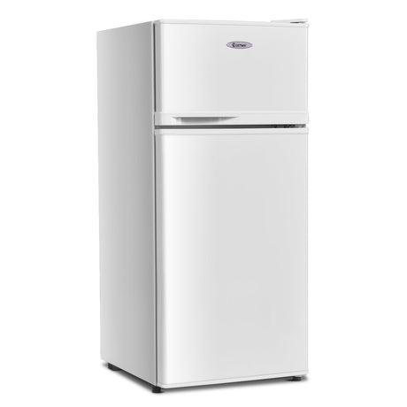 Refrigerador compacto de 2 puertas con lámina de acero laminado en frío