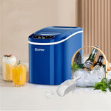 Mini máquina eléctrica portátil y compacta para hacer hielo