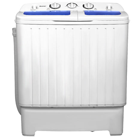 Lavadora compacta de doble tambor de 20 libras para uso doméstico