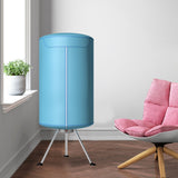 Secadora de ropa portátil sin ventilación, plegable con calefactor