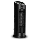 Calentador de espacio portátil PTC cerámico oscilante de 1500 W con LED