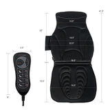Colchoneta de Masaje Corporal Completo Plegable con 10 Motores de Vibración
