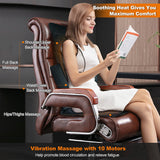 Colchoneta de Masaje Corporal Completo Plegable con 10 Motores de Vibración