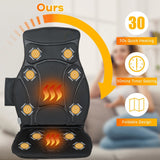 Colchoneta de Masaje Corporal Completo Plegable con 10 Motores de Vibración