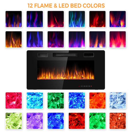 Chimenea de pared delgada de 36"