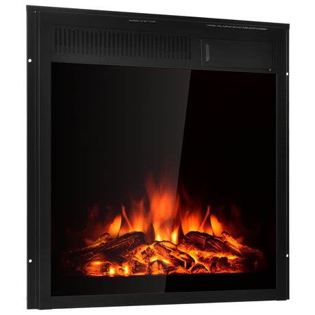 Chimenea eléctrica empotrable o de pie de 22.5 pulgadas