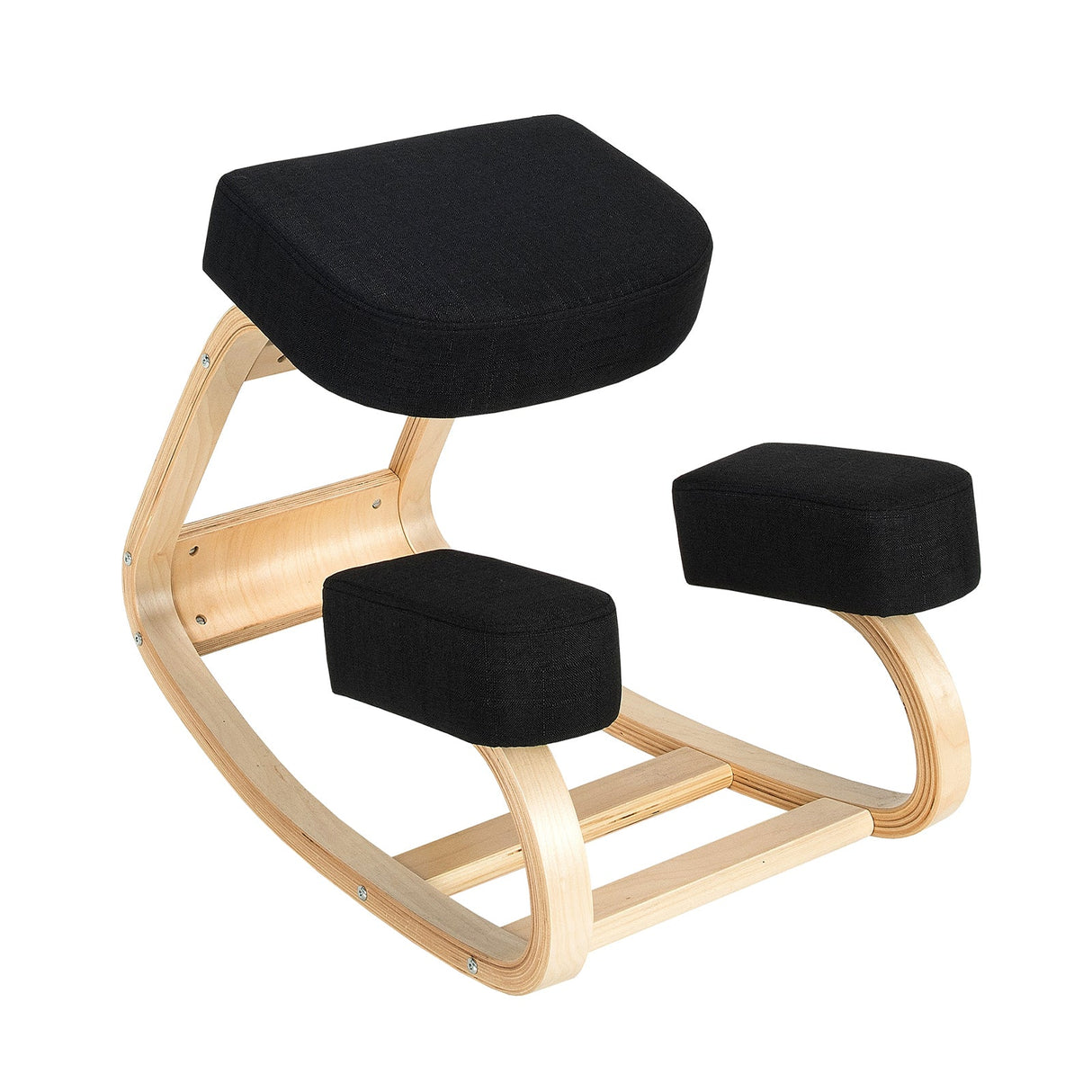 Silla ergonómica arrodillada, taburete oscilante para oficina, postura erguida