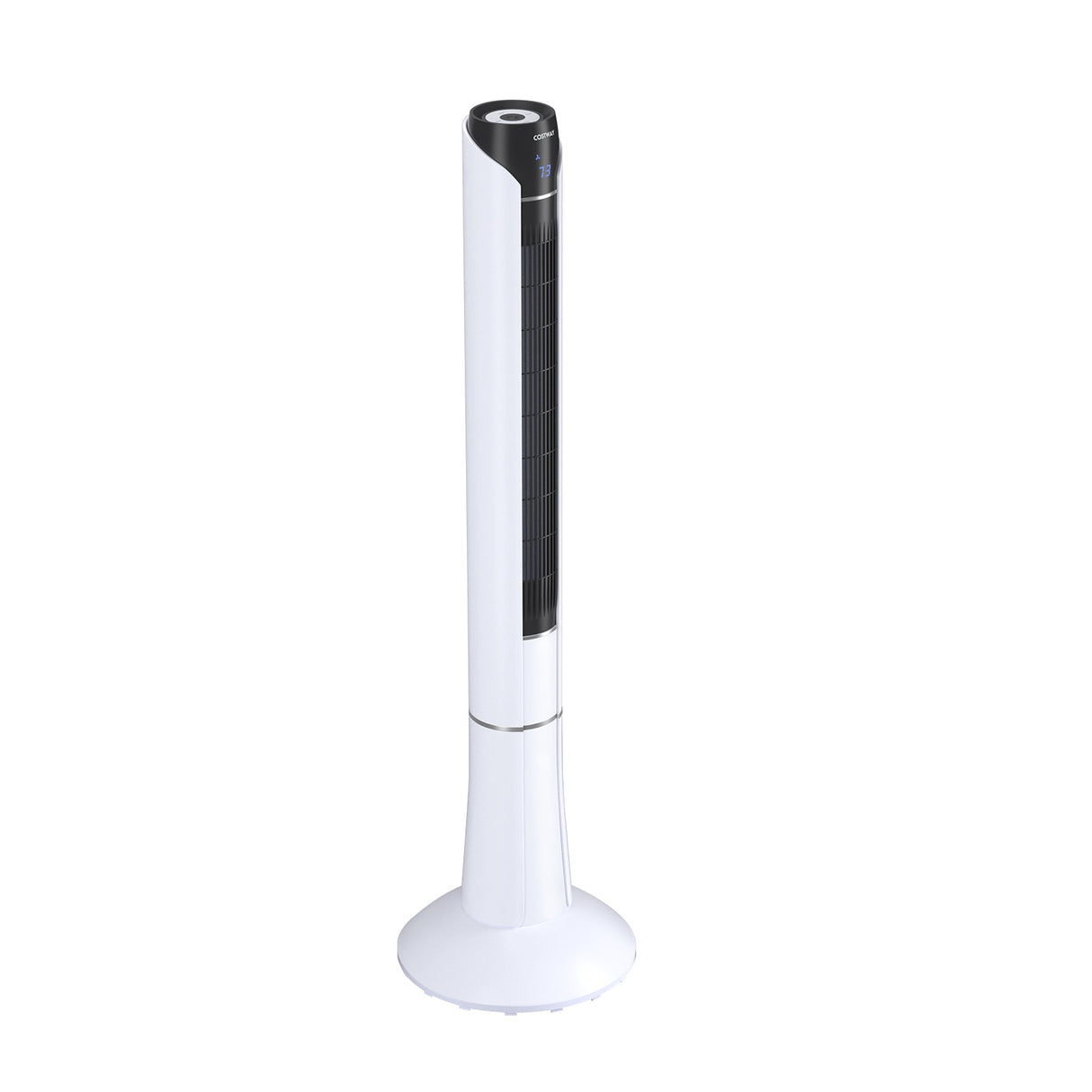 Ventilador de torre portátil de 48 pulgadas con control remoto - Blanco