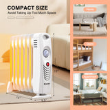 Calefactor Eléctrico Portátil Mini Radiador de Aceite de 700 W