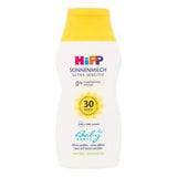 Hipp Babysanft Baby Sunscreen Lotion SPF 30 - Fragrance-Free, Hypoallergenic & Waterproof Protection for Sensitive Skin