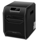 Calentador eléctrico portátil con control remoto, LED y temporizador de 12 horas