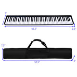 88-Key Portable Electronic Piano with Voice Function