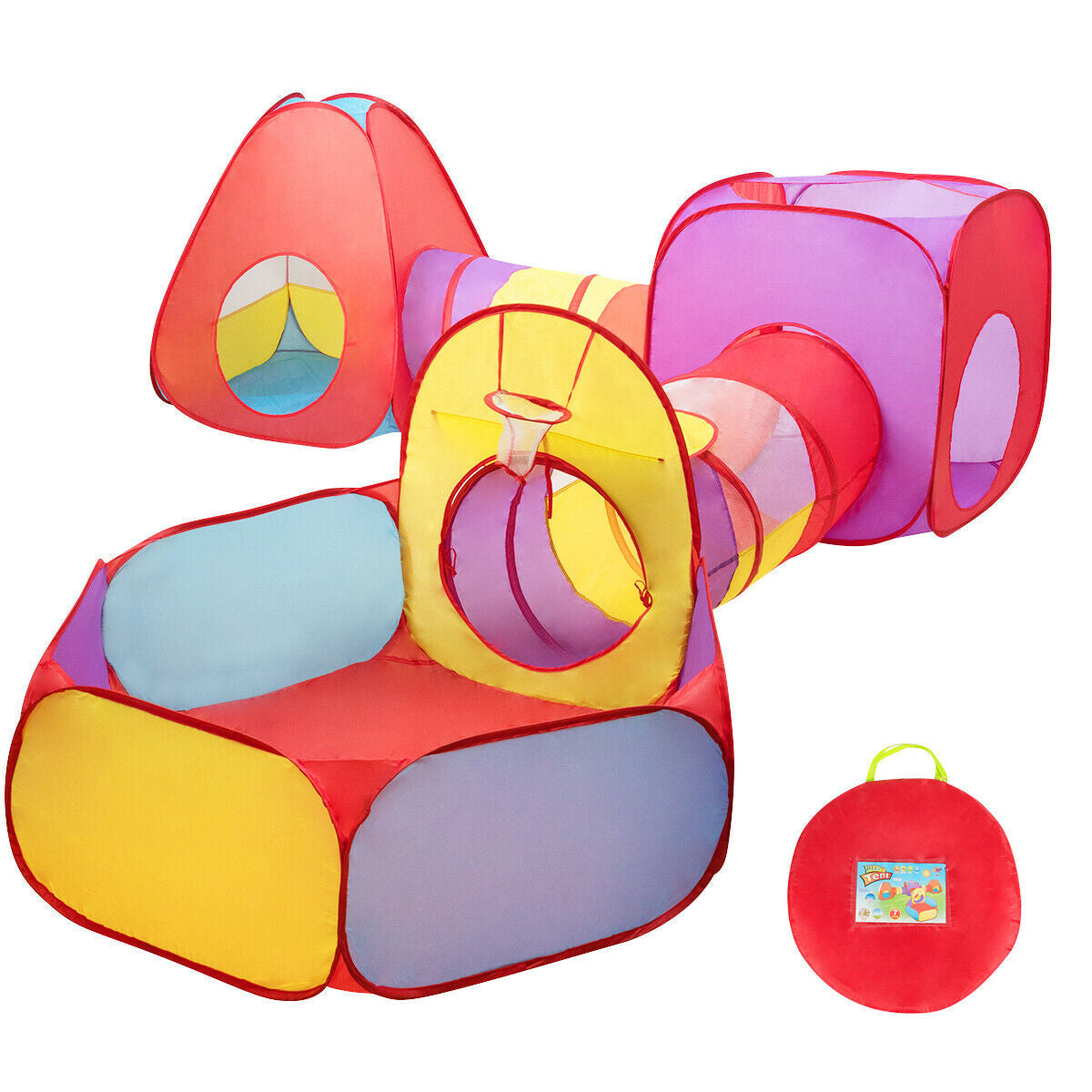 7 Piezas Tiendas de Juego Pop Up de Piscina de Bolas para Niños