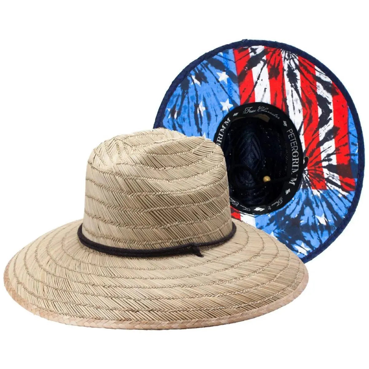 Peter Grimm Feliz - Sombrero de salvavidas de paja de centeno