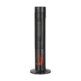 Calefactor de Torre Cerámico de 1500W con Control Remoto y Llama 3D Realista