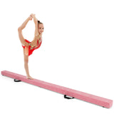 Barra de equilibrio portátil plegable de 7 pies con asas para gimnastas