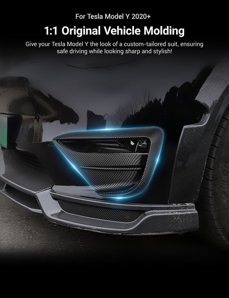 Fog Light Spoiler cover for Tesla Model Y