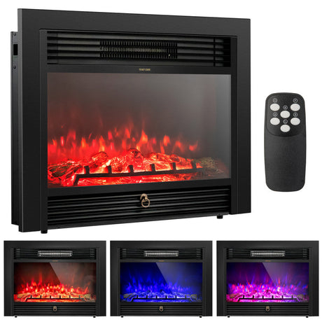 Chimenea eléctrica empotrada de 28.5"