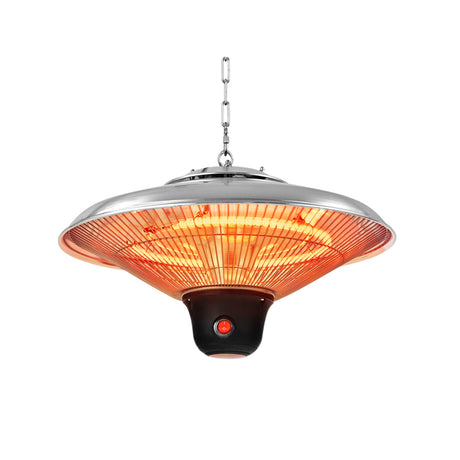 Calentador infrarrojo eléctrico de techo colgante de 1500W con control remoto