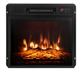18/23 Inch Electric Fireplace Inserted with Adjustable LED Flame-23 inches