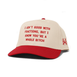 Fractions Snapback Hat
