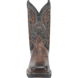 Bota de trabajo vaquera de cuero para hombre Laredo Hawke (Puntera de seguridad) (Liquidación)