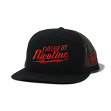 Fueled by Nicotine Snapback Hat