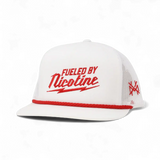 Fueled by Nicotine Snapback Hat
