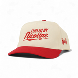 Fueled by Nicotine Snapback Hat