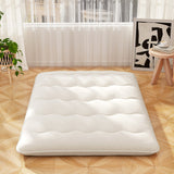 Colchón/Colchoneta para Futón de Piso con Funda Lavable Tamaño Queen/King/Twin/Full Beige