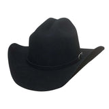 Sombrero de vaquero de fieltro de lana Bullhide Futurity para niños