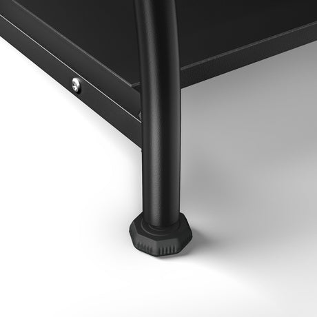 Mesa de ordenador portátil de 27.5 pulgadas para espacios pequeños con bandeja de teclado extraíble