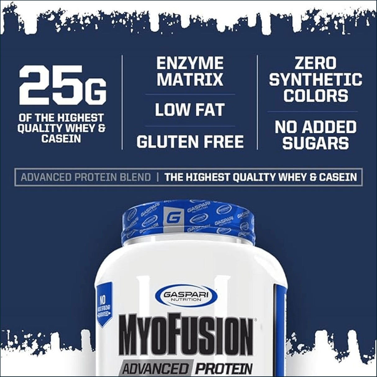 Gaspari MyoFusion Advanced Protein, 4 libras