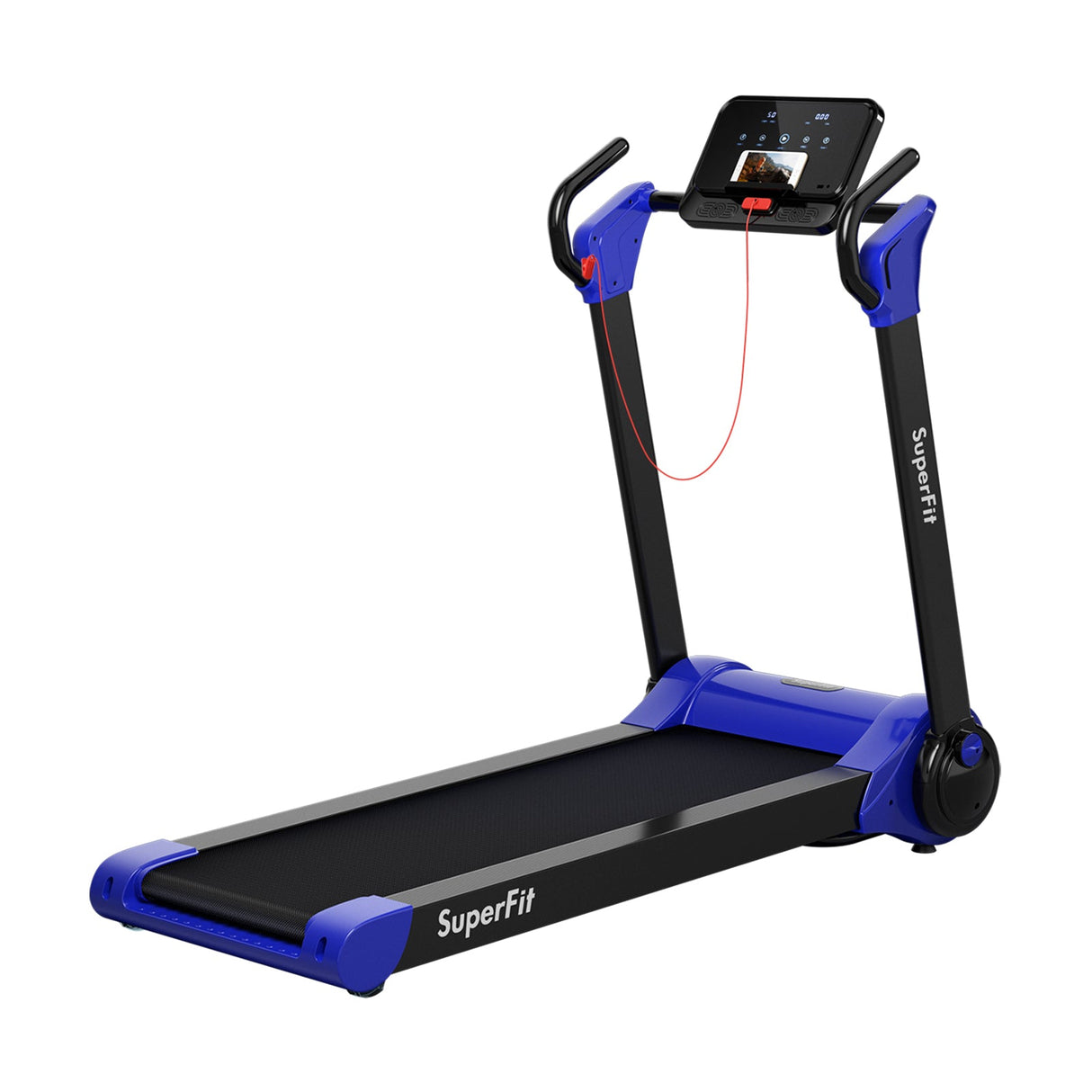 Máquina de correr eléctrica plegable de 2.25 HP con motor y pantalla LED