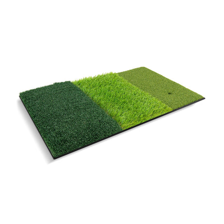 Alfombrillas de golf 3 en 1 con 3 tees de goma